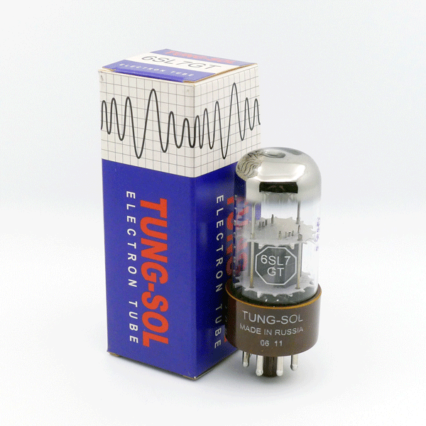 Tung-Sol 6SL7GT (Preamp Vacuum Tube) - Tungsol - New Tung-Sol 6SL7GT (Preamp Vacuum Tube) - Tungsol - New
