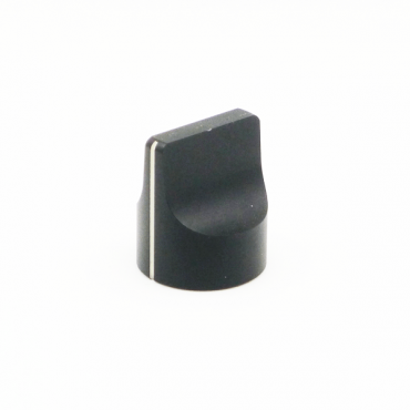 Metal Knob - Pointer (Black)