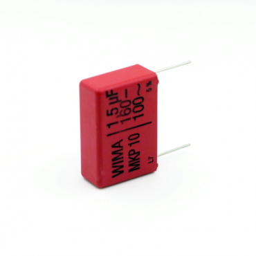 2 WIMA Pulse grip polypropylene capacitor MKP10 630V 0,33uF 22,5mm 089744