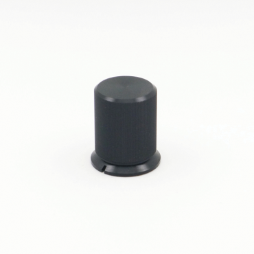 Metal Knob - Cylinder (Black)