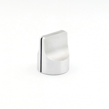 Metal Knob - Pointer (Silver)